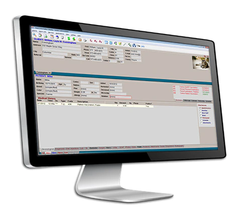 screenshot of Covetrus Avimark